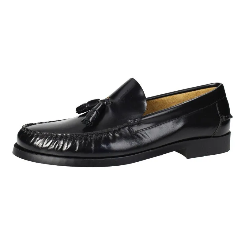 14029 Zapatos de piel color NEGRO