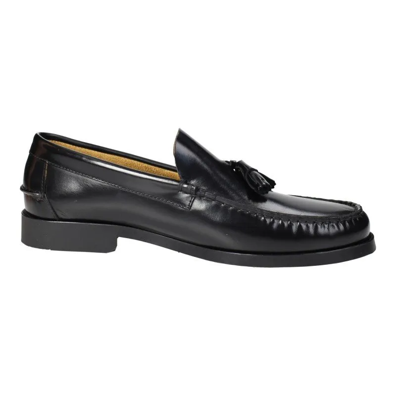 14029 Zapatos de piel color NEGRO