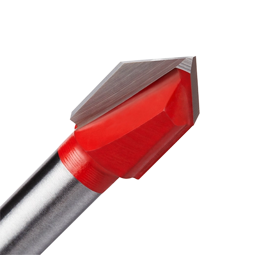 4pc. Glass and Tile Bit Set