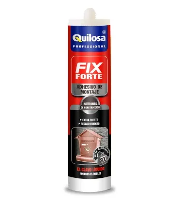 Adhesivo montaje fix forte QUILOSA 300ml 26930