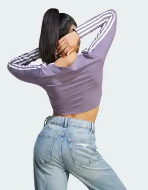 Adidas Camiseta manga larga Adicolor Classics Button 3 bandas