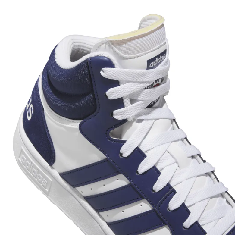 ADIDAS HOOPS 3.0 MID "WHITEDARK BLUE"
