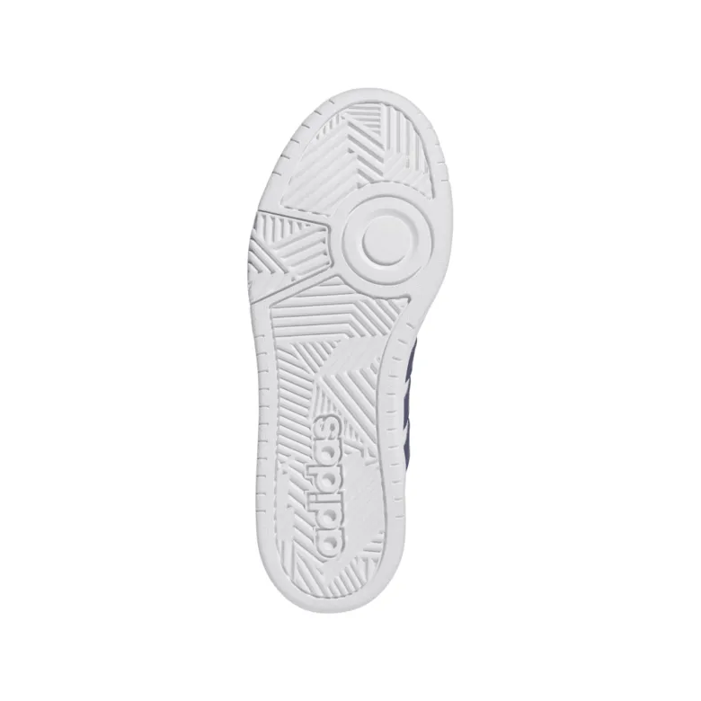 ADIDAS HOOPS 3.0 MID "WHITEDARK BLUE"