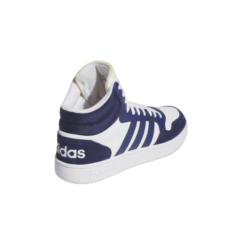 ADIDAS HOOPS 3.0 MID "WHITEDARK BLUE"