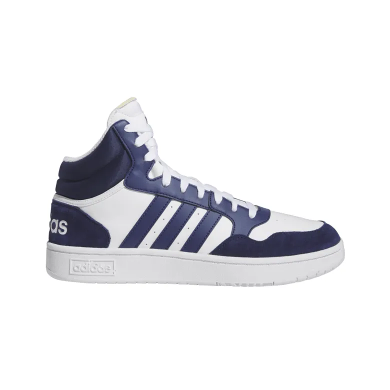 ADIDAS HOOPS 3.0 MID "WHITEDARK BLUE"
