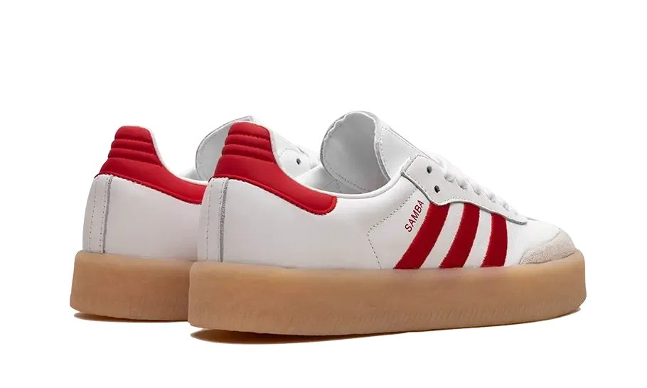 Adidas Sambae White Better Scarlet Gum