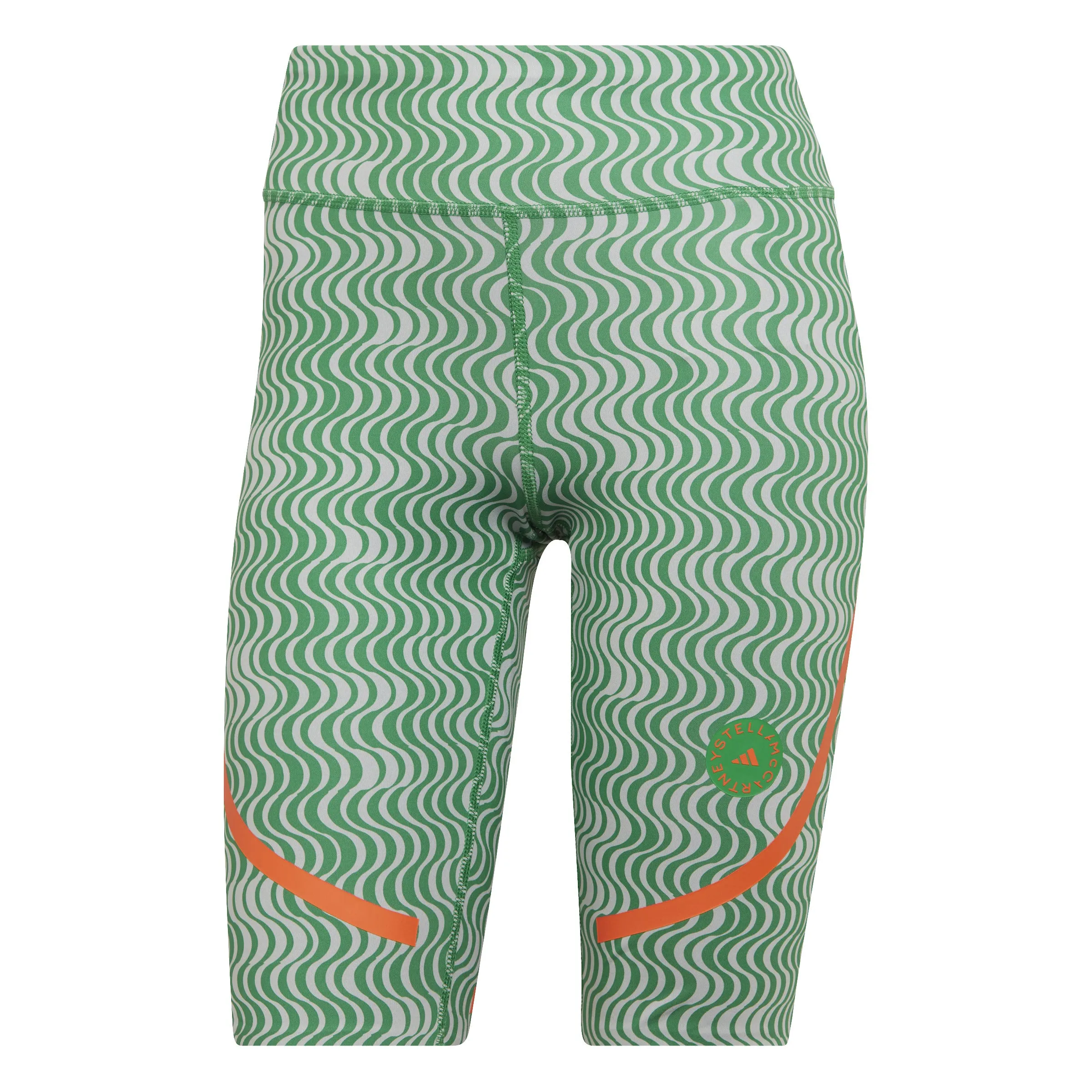 adidas x Stella McCartney TruePurpose Printed Cycling Tights Green