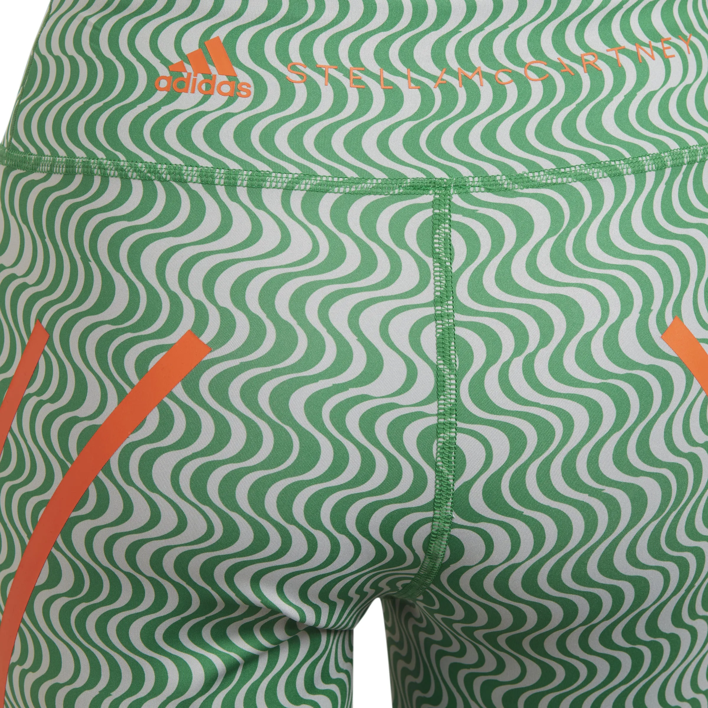 adidas x Stella McCartney TruePurpose Printed Cycling Tights Green