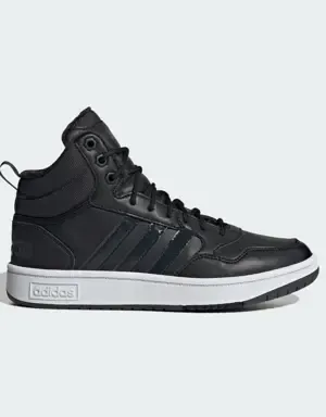 Adidas Zapatilla Hoops 3.0 Mid Lifestyle Basketball Classic Fur Lining Winterized
