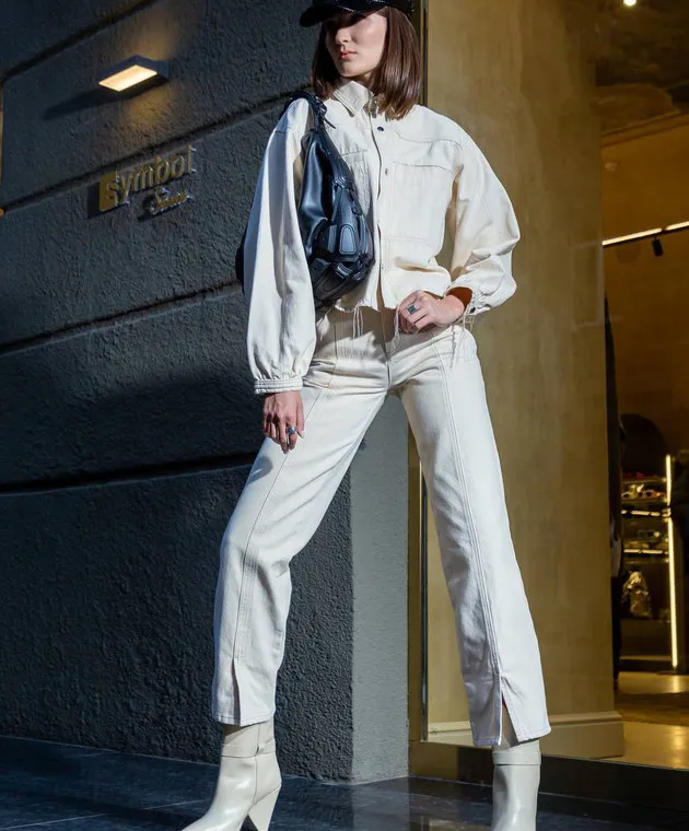 AERON Beige Curl pants
