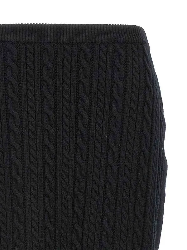 ALESSANDRA RICH FALDA LARGA  NEGRO