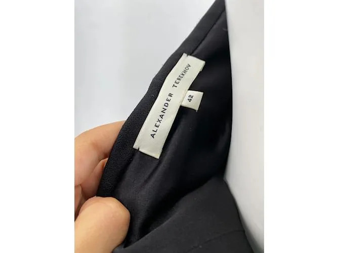 ALEXANDER TEREKHOV Vestidos T.ESO 42 poliéster Negro 