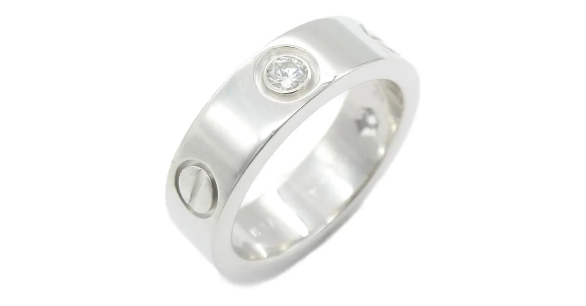 Anillo Cartier Love media diamante 