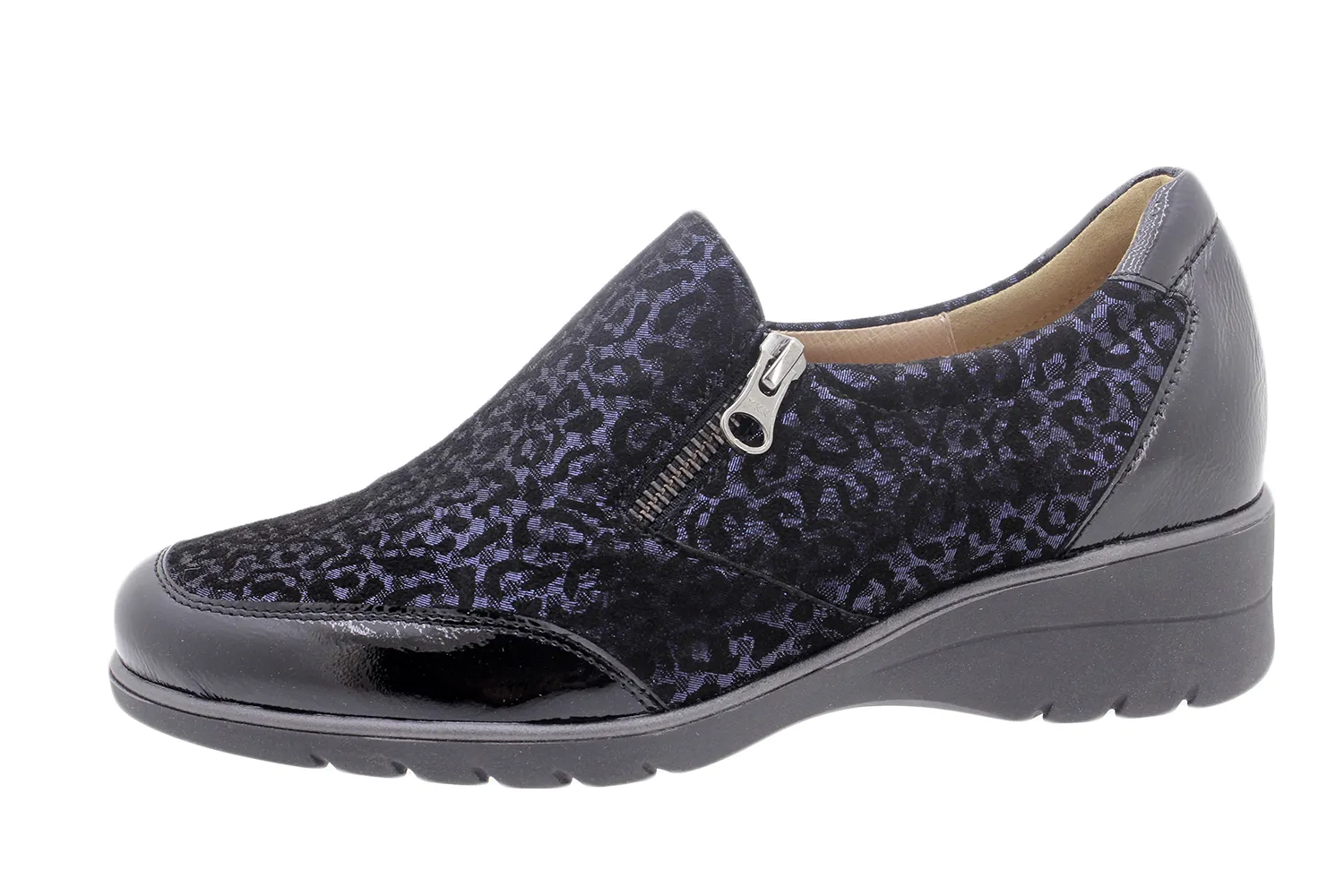 Ankle Boot Shoe Black Patent