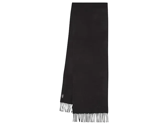 APC PAñUELO BORDADO AMBROISE  A.PAG.DO.  LANA  NEGRO 