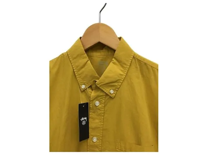 Autre Marque ****Camisa de manga corta STUSSY Amarilla Amarillo 
