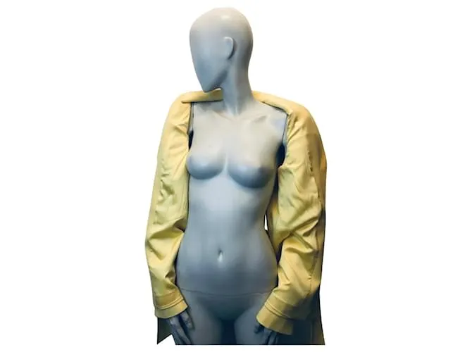 Autre Marque Chaqueta sahariana amarilla francesa Amarillo 
