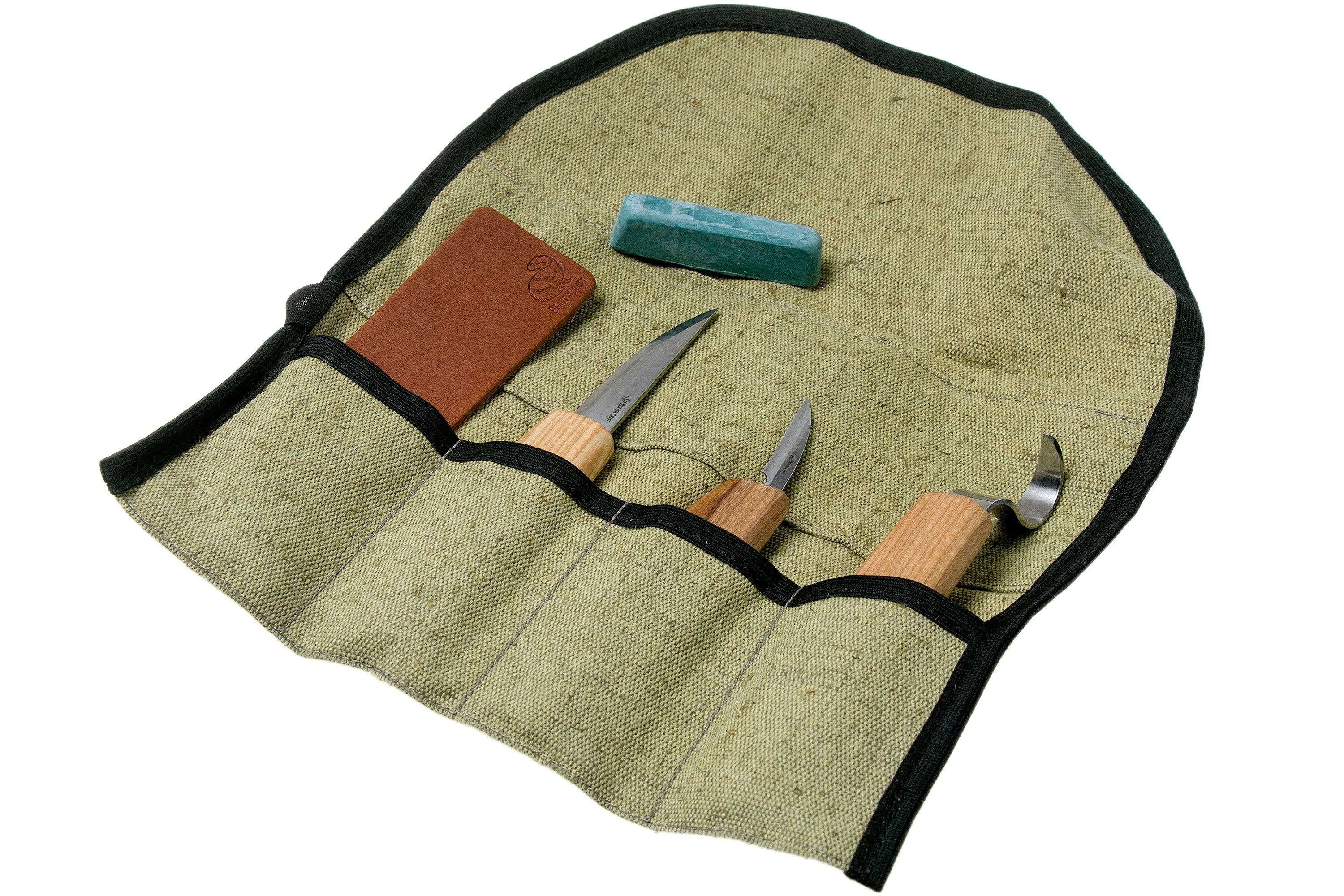 BeaverCraft Extended Spoon Carving Set S13, set de tallado de madera