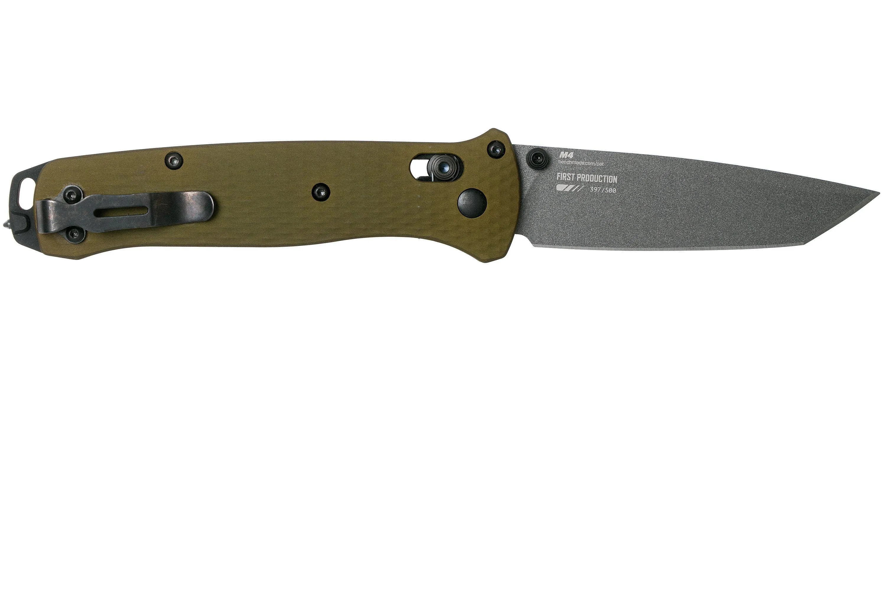 BENCHMADE BAILOUT ALUMINIO 537GY1 NAVAJA