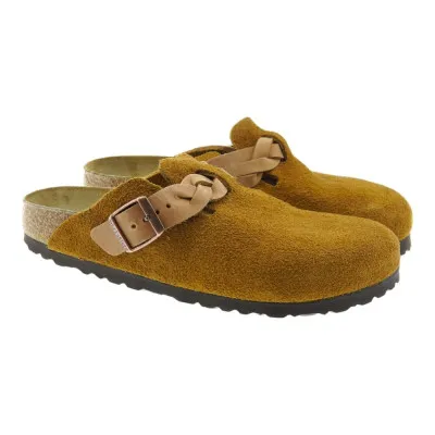 BIRKENSTOCKZuecos Birkenstock Suede Boston Braided Mujer