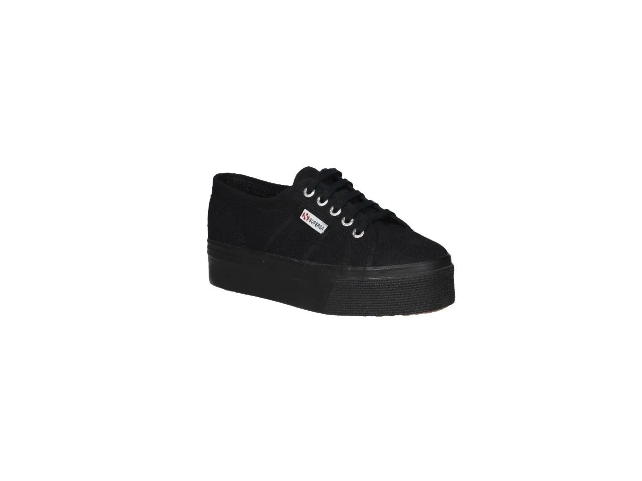 Blucher Lona Negro Piso Doble Goma
