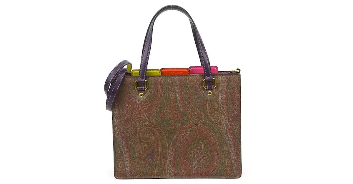 Bolso de mano y bolso de hombro multicolor ETRO 