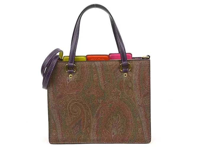 Bolso de mano y bolso de hombro multicolor ETRO 