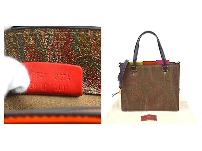 Bolso de mano y bolso de hombro multicolor ETRO 