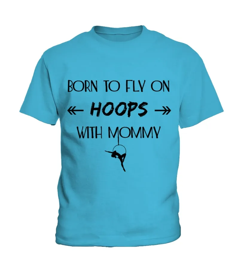 BORN TO FLY ON HOOPS Camiseta niño