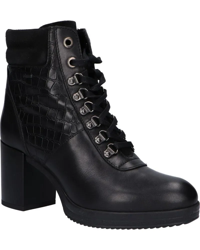 Botines de Mujer GEOX D84AVD 04347 D REMIGIA C9999 BLACK