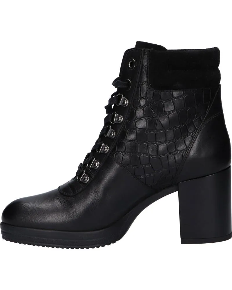 Botines de Mujer GEOX D84AVD 04347 D REMIGIA C9999 BLACK