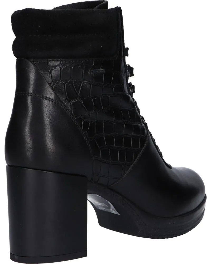 Botines de Mujer GEOX D84AVD 04347 D REMIGIA C9999 BLACK