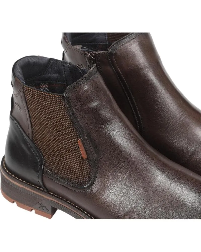Botines FLUCHOS  de Hombre BOTINES DE HOMBRE F1343 EN MARRON  MARRóN