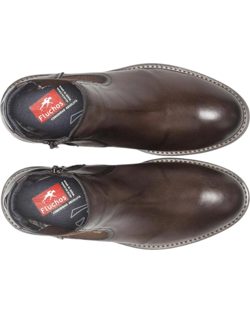 Botines FLUCHOS  de Hombre BOTINES DE HOMBRE F1343 EN MARRON  MARRóN