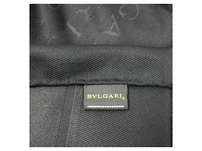 Bulgari Bufanda grande Bvlgari Negro 