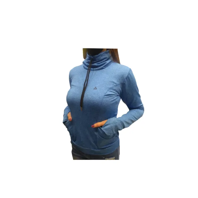 BUZO MUJER AZUL DEPORTIVO URBANO FSPORT  BUMU