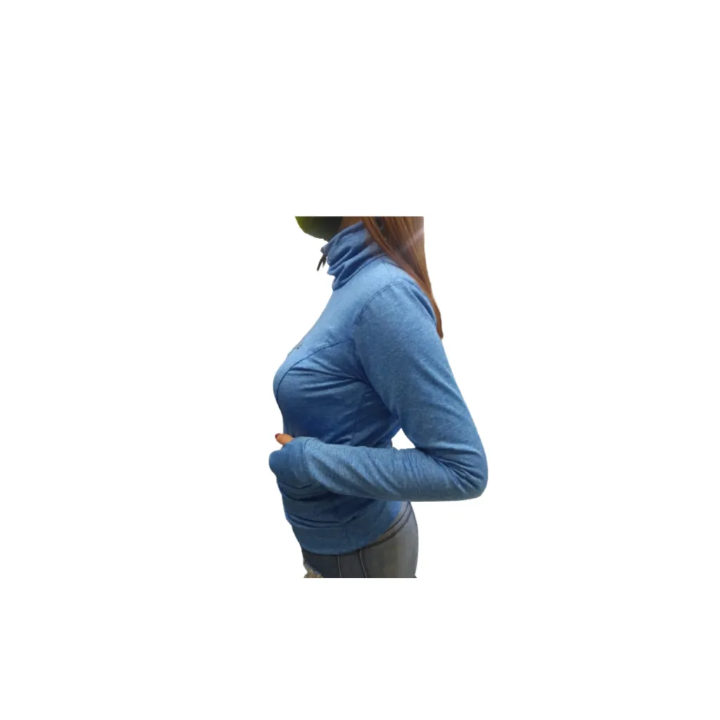 BUZO MUJER AZUL DEPORTIVO URBANO FSPORT  BUMU