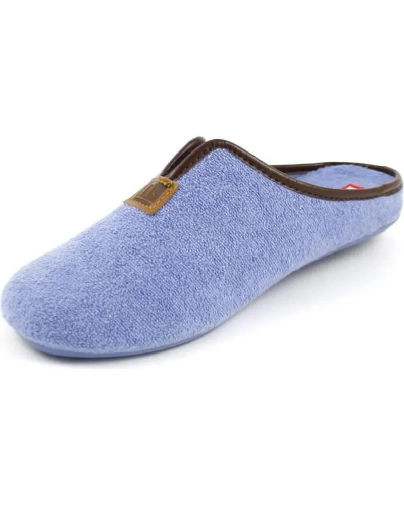 CALZADO DE CASA DE MUJER NORTEÑAS ZAPATILLAS MUJER NORTENAS AGUAMAR 9191 AZUL CLARO