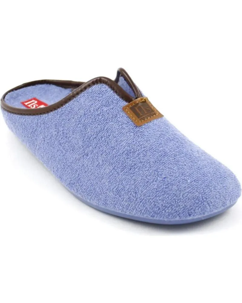 CALZADO DE CASA DE MUJER NORTEÑAS ZAPATILLAS MUJER NORTENAS AGUAMAR 9191 AZUL CLARO