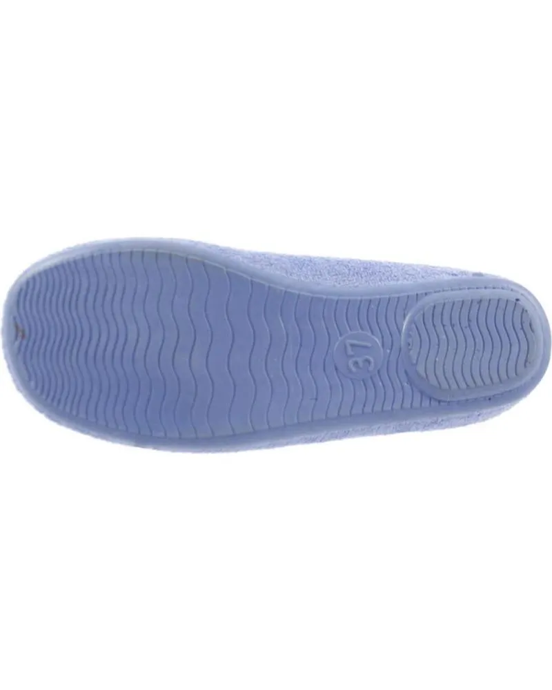 CALZADO DE CASA DE MUJER NORTEÑAS ZAPATILLAS MUJER NORTENAS AGUAMAR 9191 AZUL CLARO