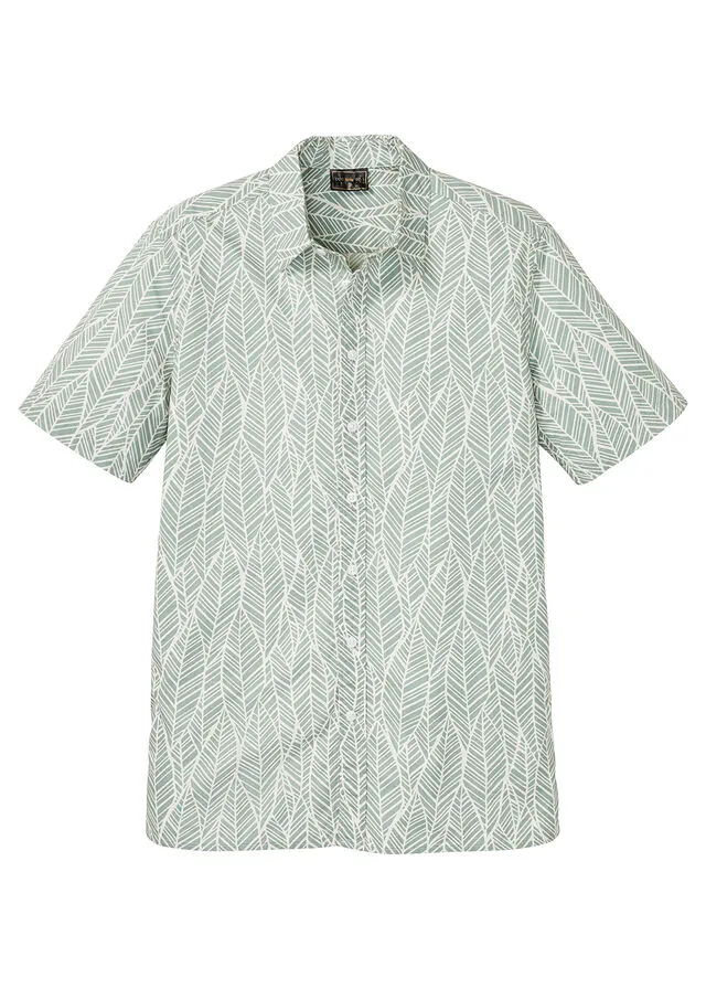 CAMISA DE MANGA CORTA BLANCO LANAVERDE PASTEL DE FLORES