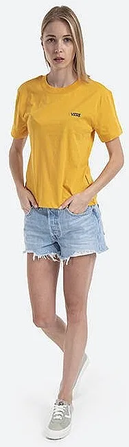 CAMISA VANS JUNIOR V BOXY  GOLDEN GLOW  WOMEN´S