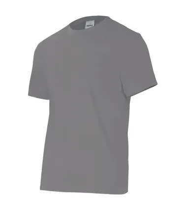CAMISETA ALGODON M/CORTA GRIS VELILLA M 50108