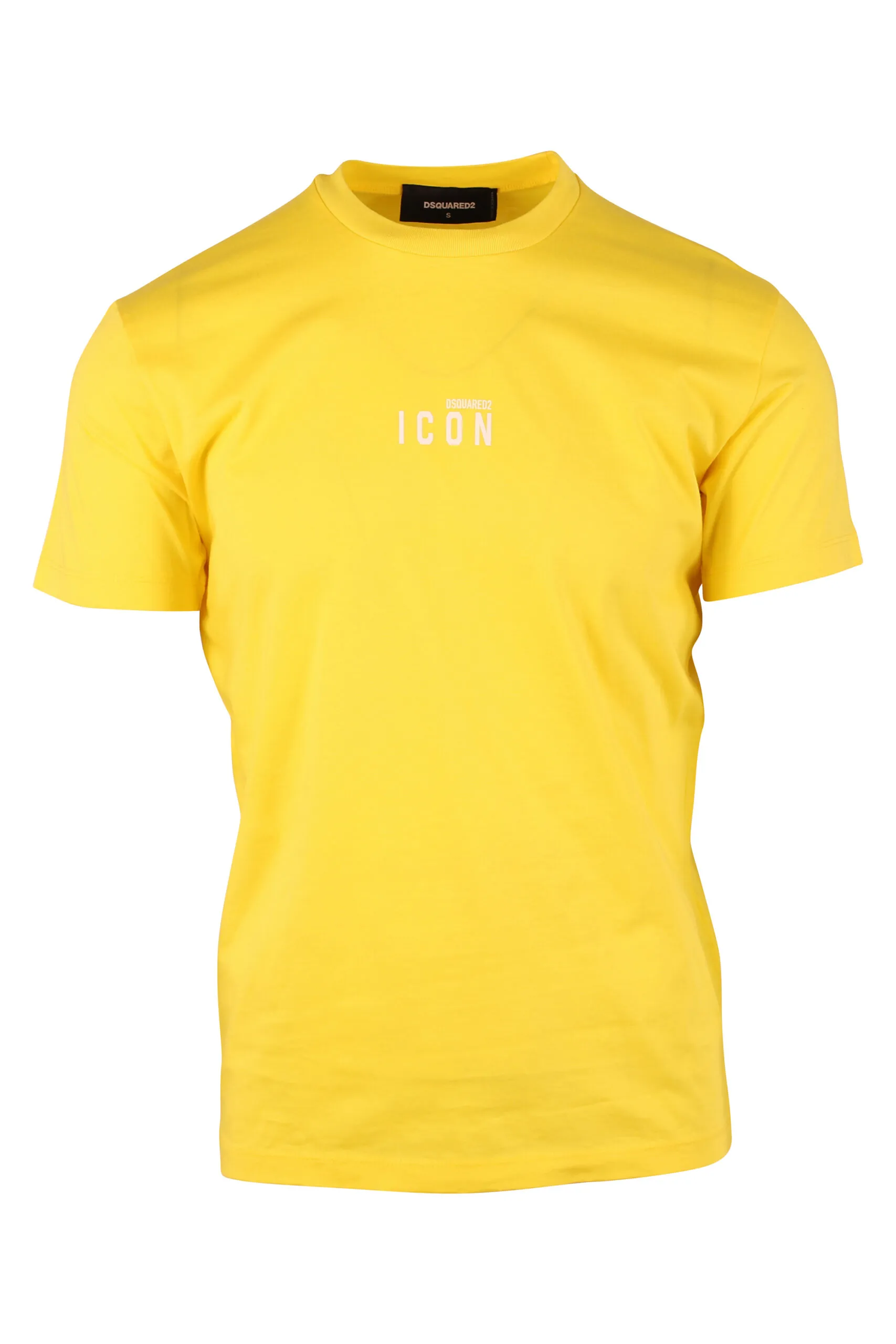 Camiseta amarilla con minilogo 
