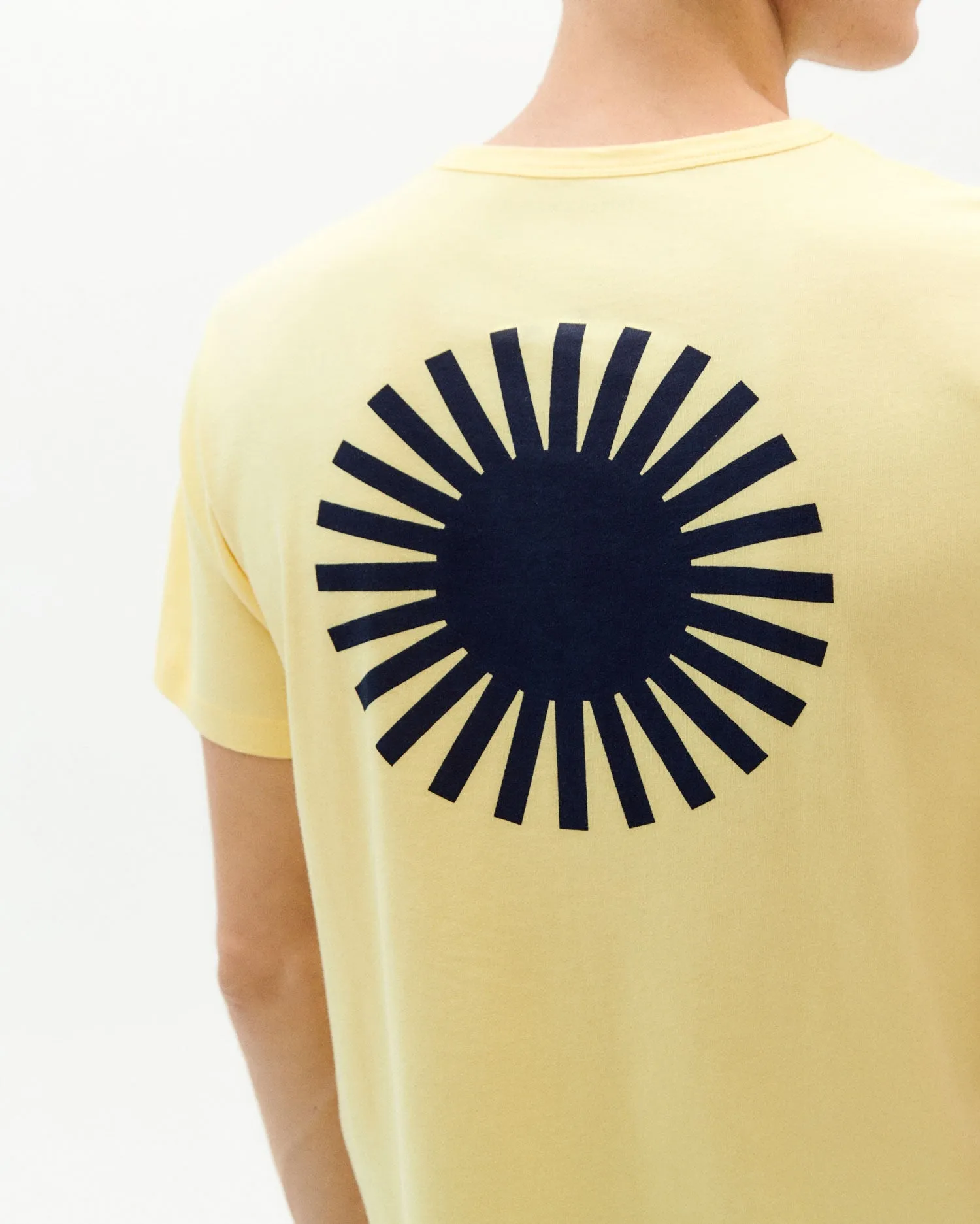 Camiseta Amarilla Sol Navy