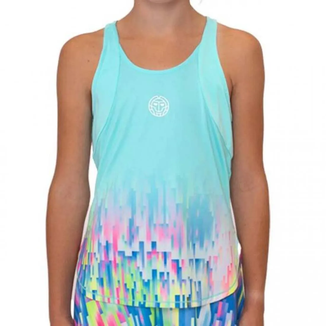 Camiseta Bidi Badu Melbourne Aqua Mix Junior | BIDI BADU