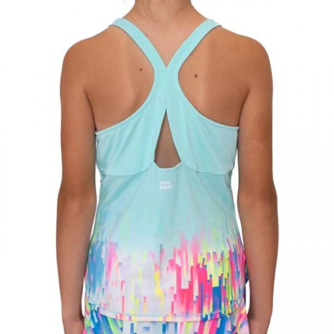 Camiseta Bidi Badu Melbourne Aqua Mix Junior | BIDI BADU
