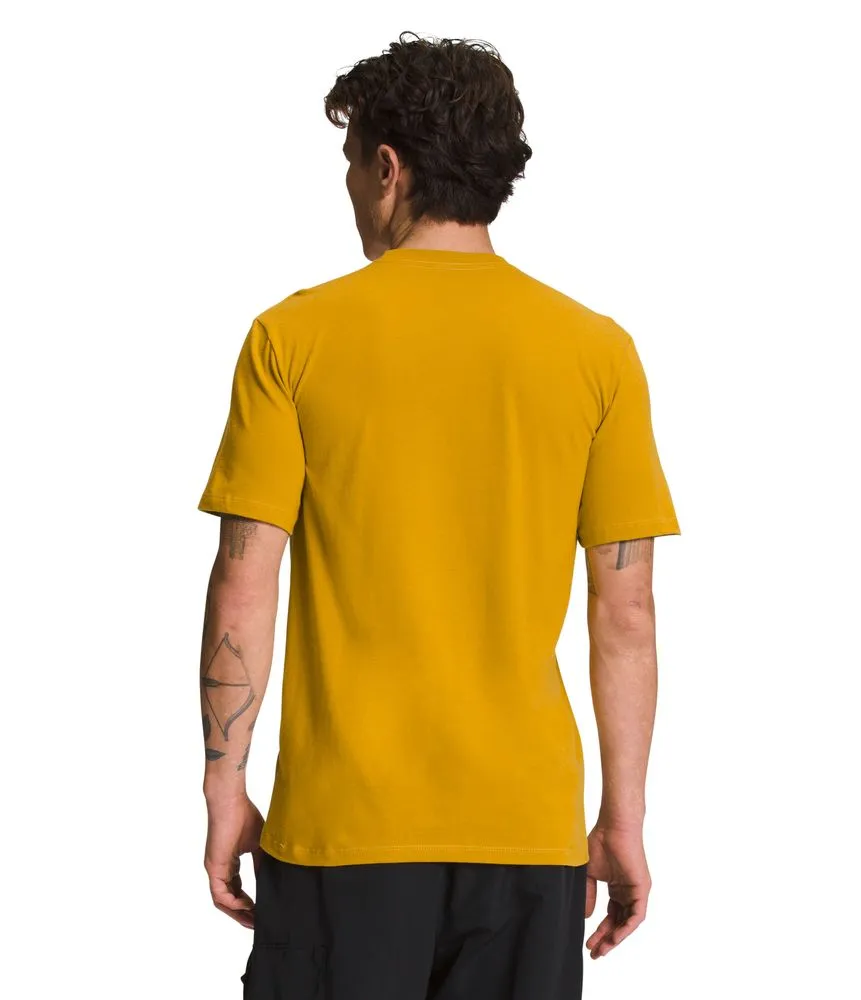 Camiseta S/S Half Dome Tee Amarilla Hombre The North Face