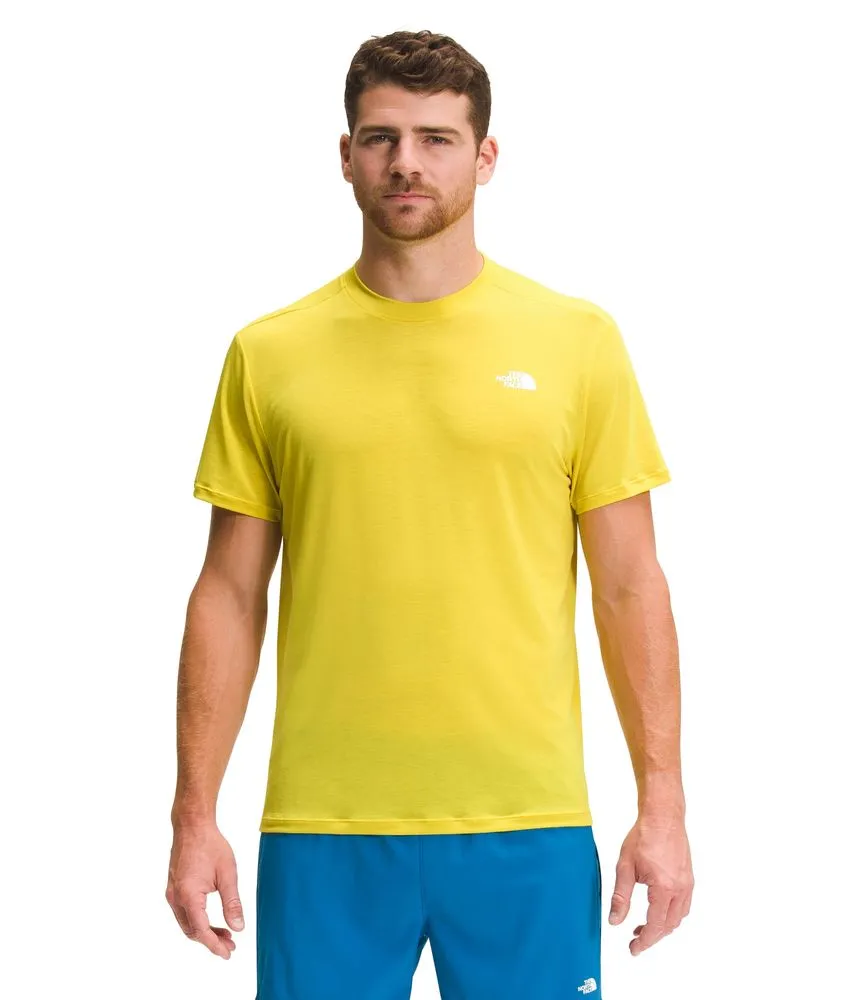Camiseta Wander S/S Hombre Amarilla The North Face