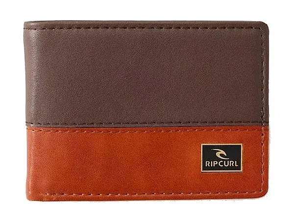 CARTERA RIP CURL CORPAWATU ICON PU SLIM  TAN/BROWN  MEN´S